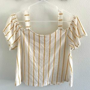 American Eagle off the should top